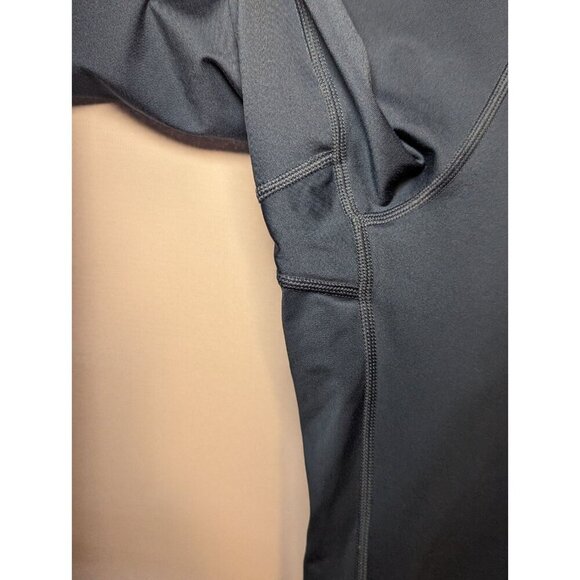 Nike Dri Fit Women Size Medium Blue Cropped Capri Leggings Nike Running - Picture 4 of 16